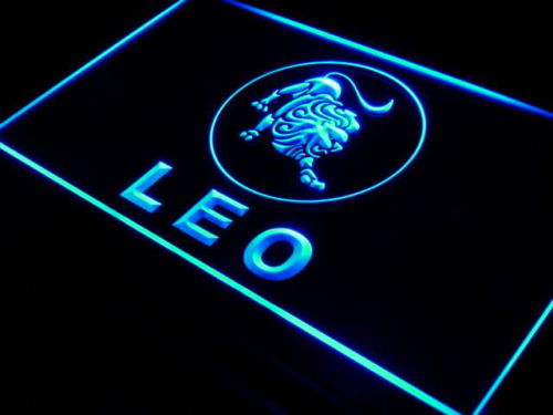 Leo Zodiac LED Light Sign